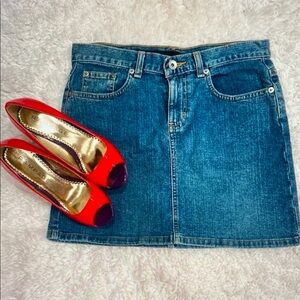 Calvin Klein Jeans Medium Wash Jean Skirt Like New